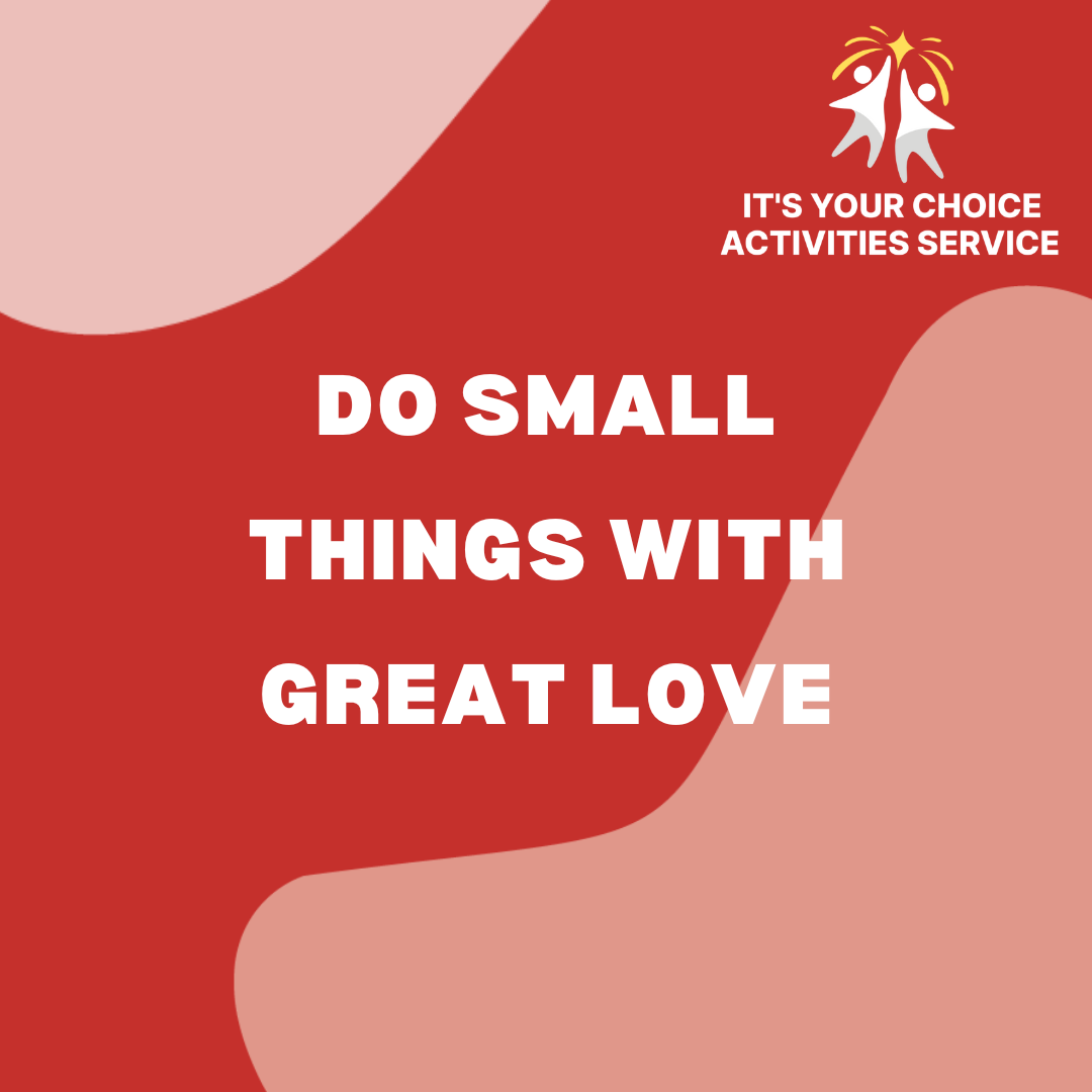It’s Your Choice Activities Community programme creative